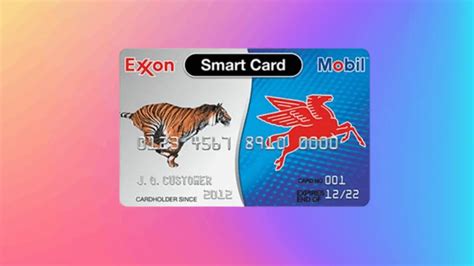 exon smart card|Exxon smart card review.